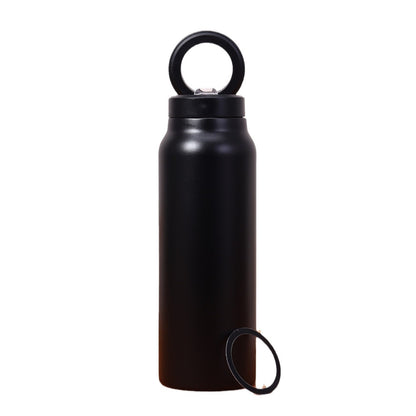 Insulated Thermal Bottle with Magnetic Phone Holder