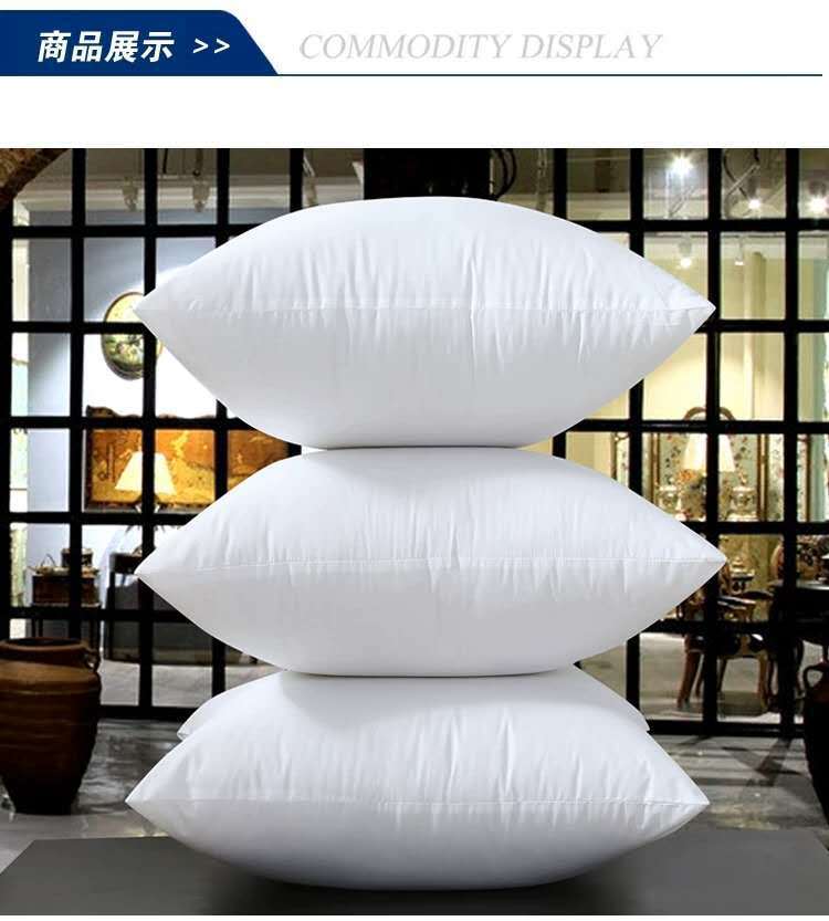 Hotel Quality Square Pillow with PP Cotton Fill