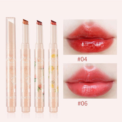 FLORTTE First Kiss Love Stick Lipstick Pen with Mirror