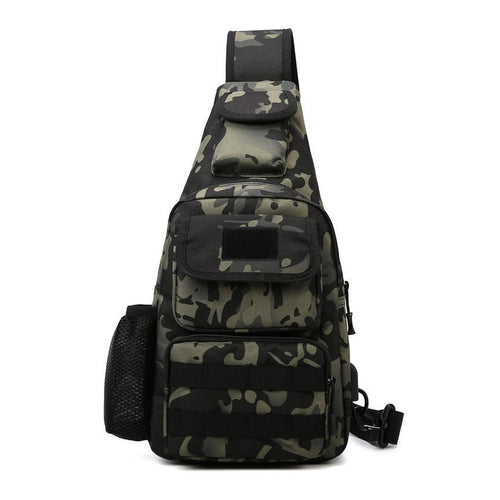 Water Bottle Chest Bag for Outdoor Sports Activities