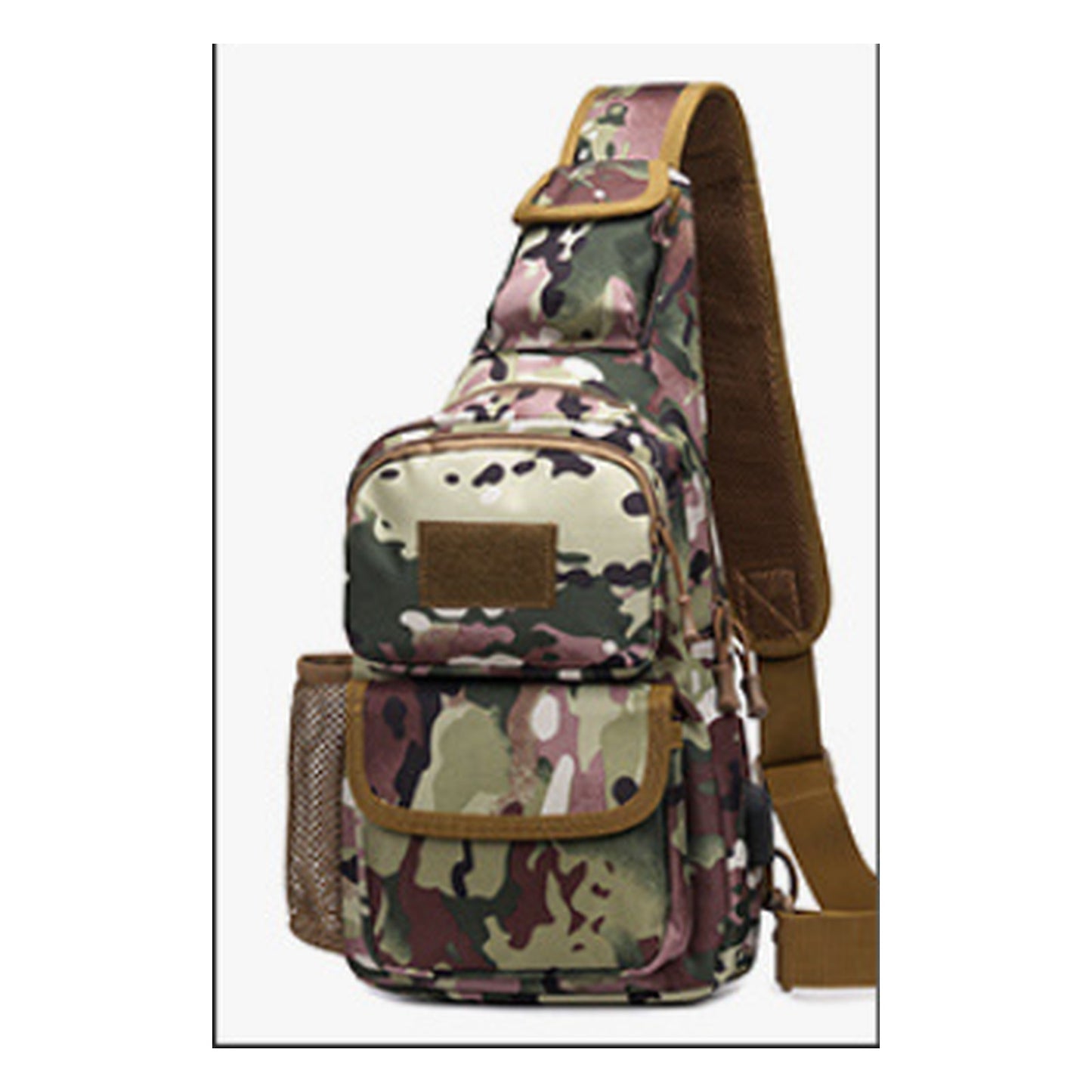 Water Bottle Chest Bag for Outdoor Sports Activities