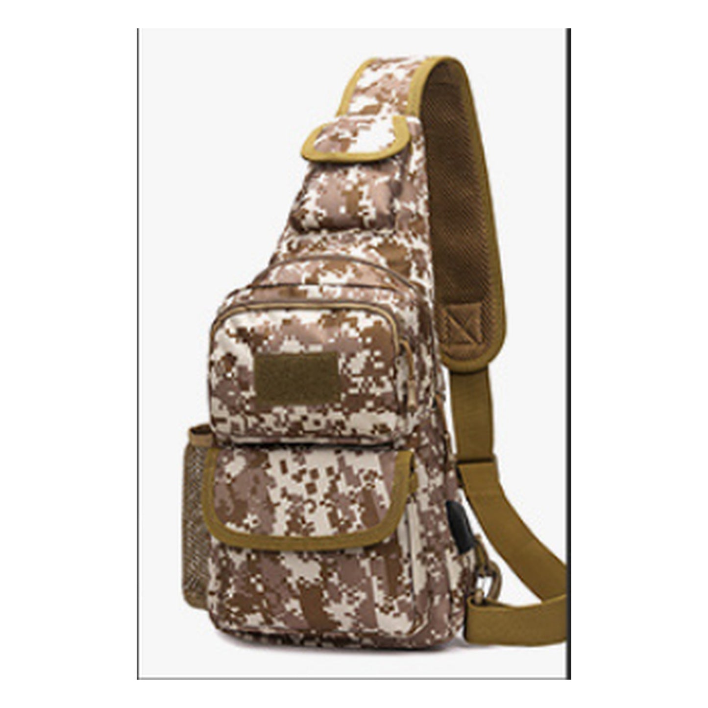 Water Bottle Chest Bag for Outdoor Sports Activities